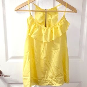 Frilly Butterfly Back Tank Top